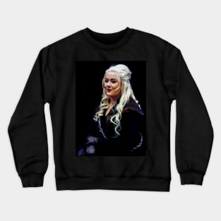 The Lady in the Night Crewneck Sweatshirt